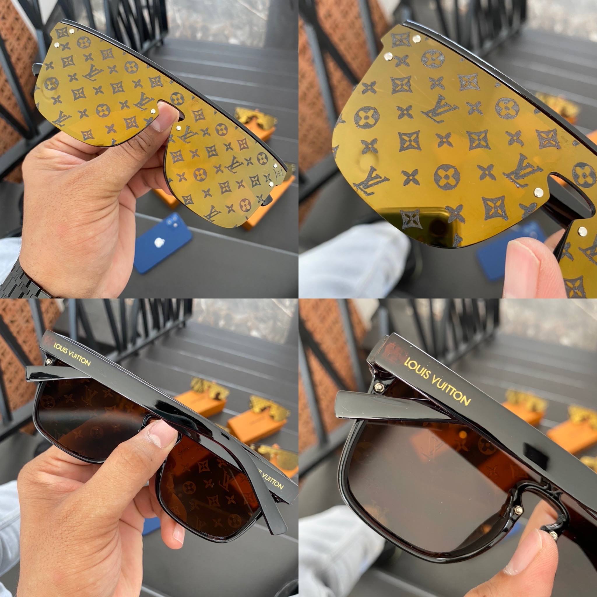 _1822 printed brown