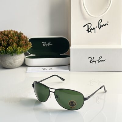 Rayban 3342 Black Green (GLASS)