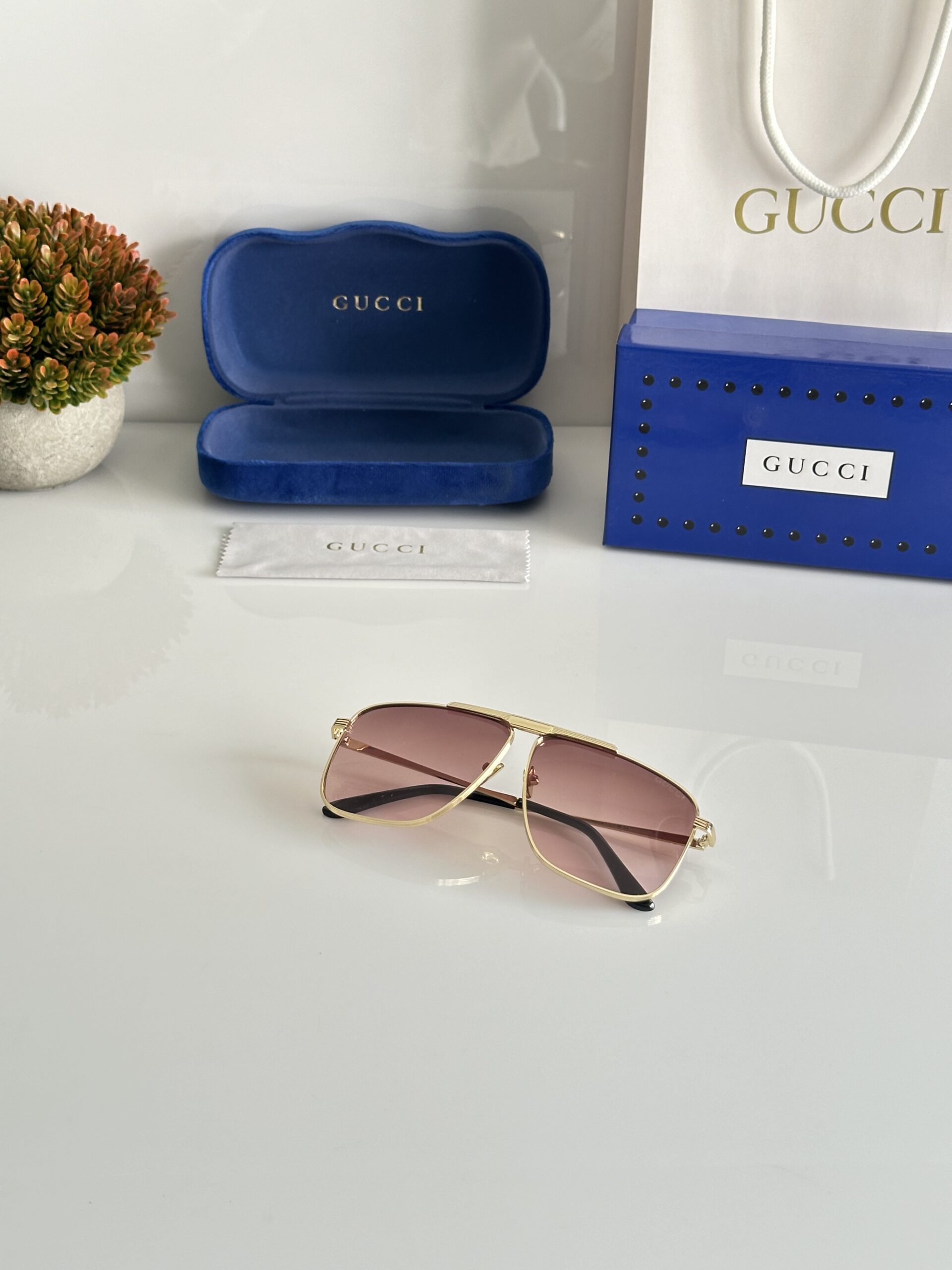 Gucci_0840_Gold_Brown_Candy - Image 4