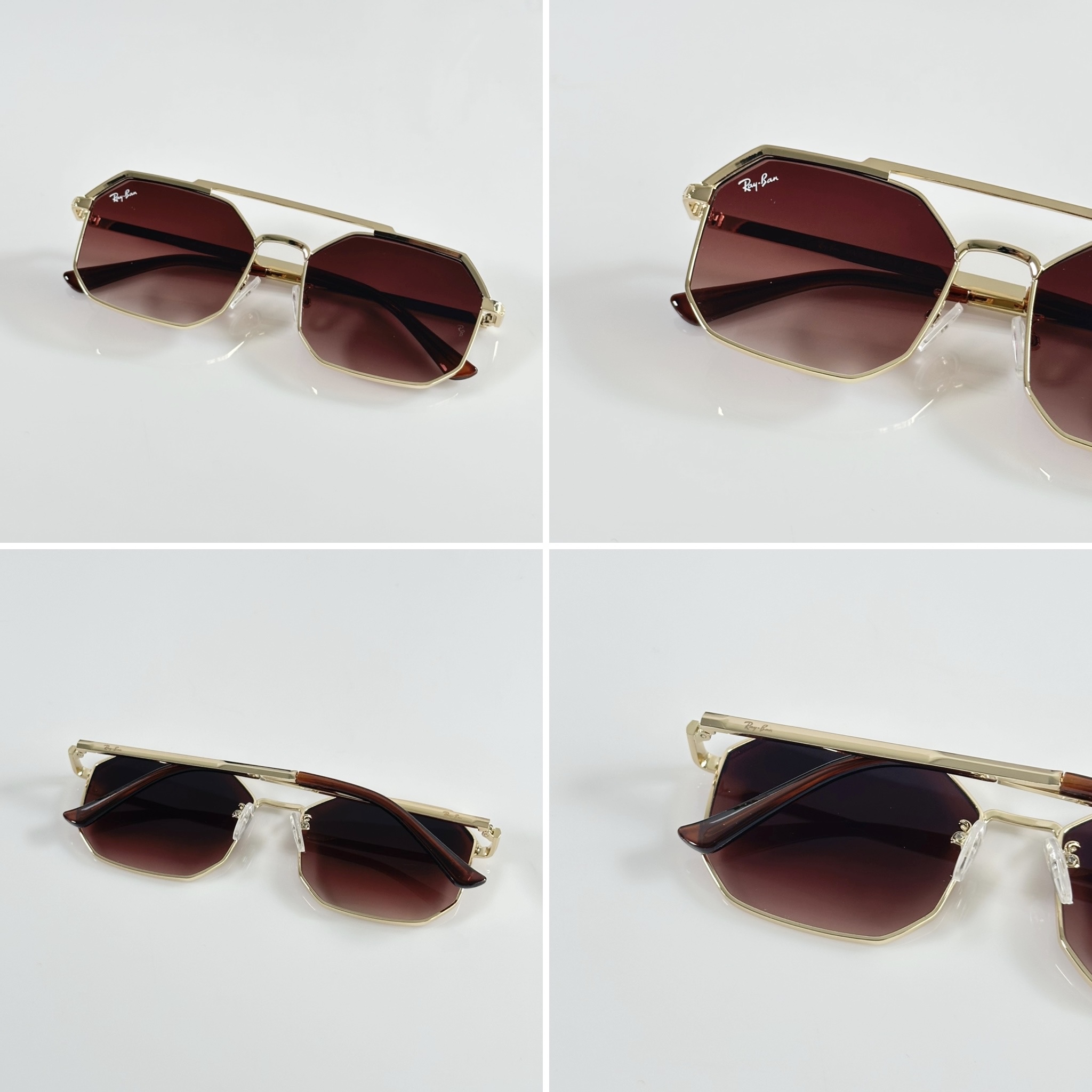 Rayban Reverse 5404 Gold Brown DC - Image 2