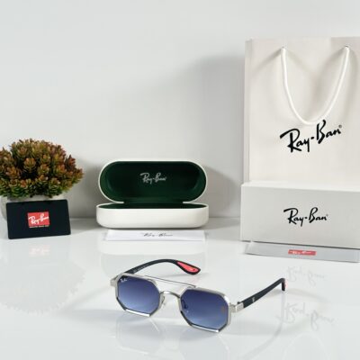Rayban 05 Silver Blue