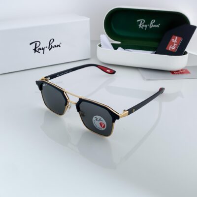 Rayban04 gold black