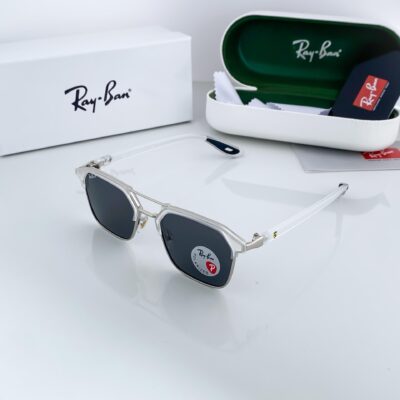 RAYBAN04 WHITE BLACK