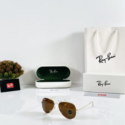 Rayban Aviator 3026 Gold Brown