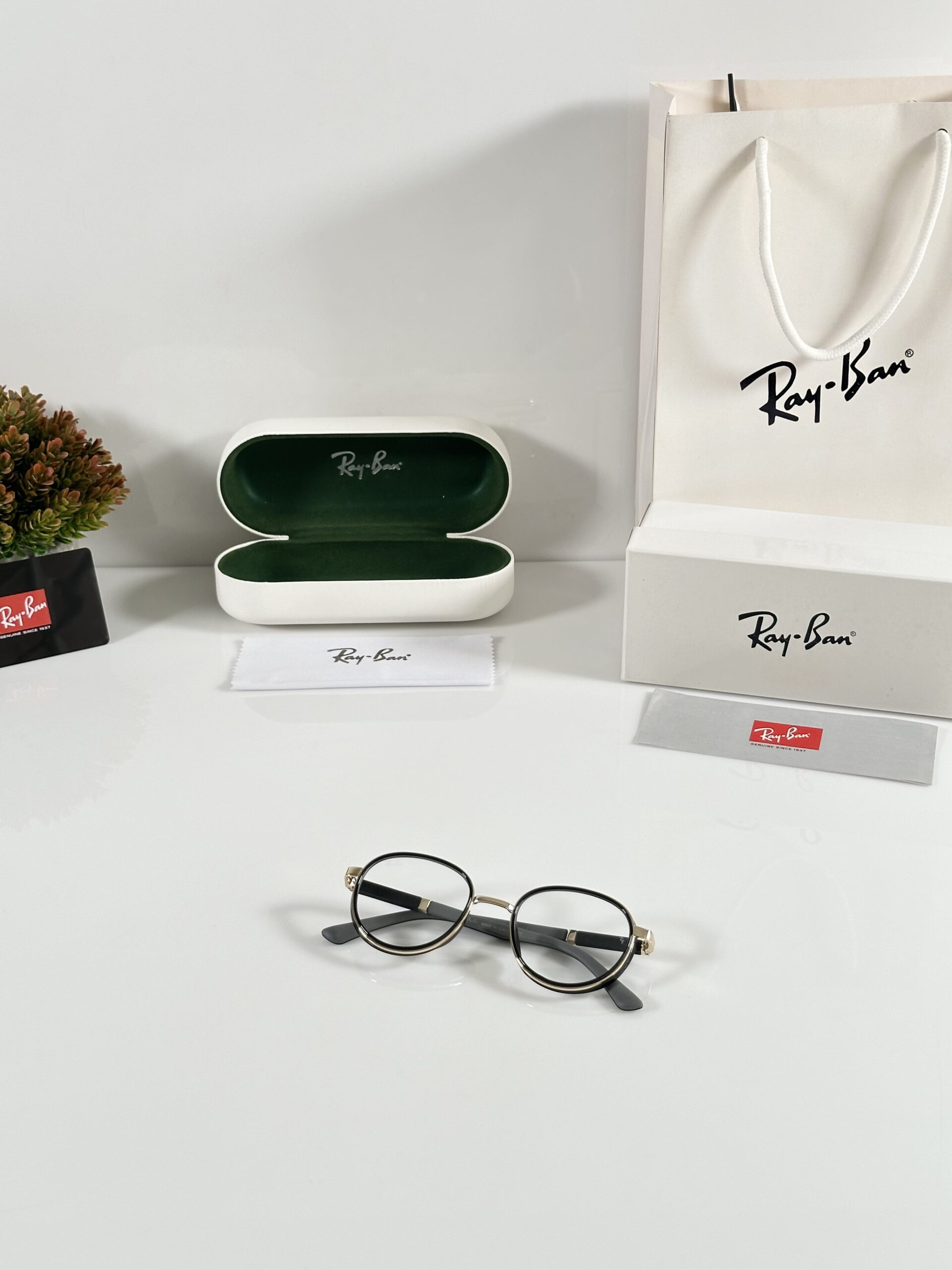 Rayban 24002 Gold Frame - Image 4