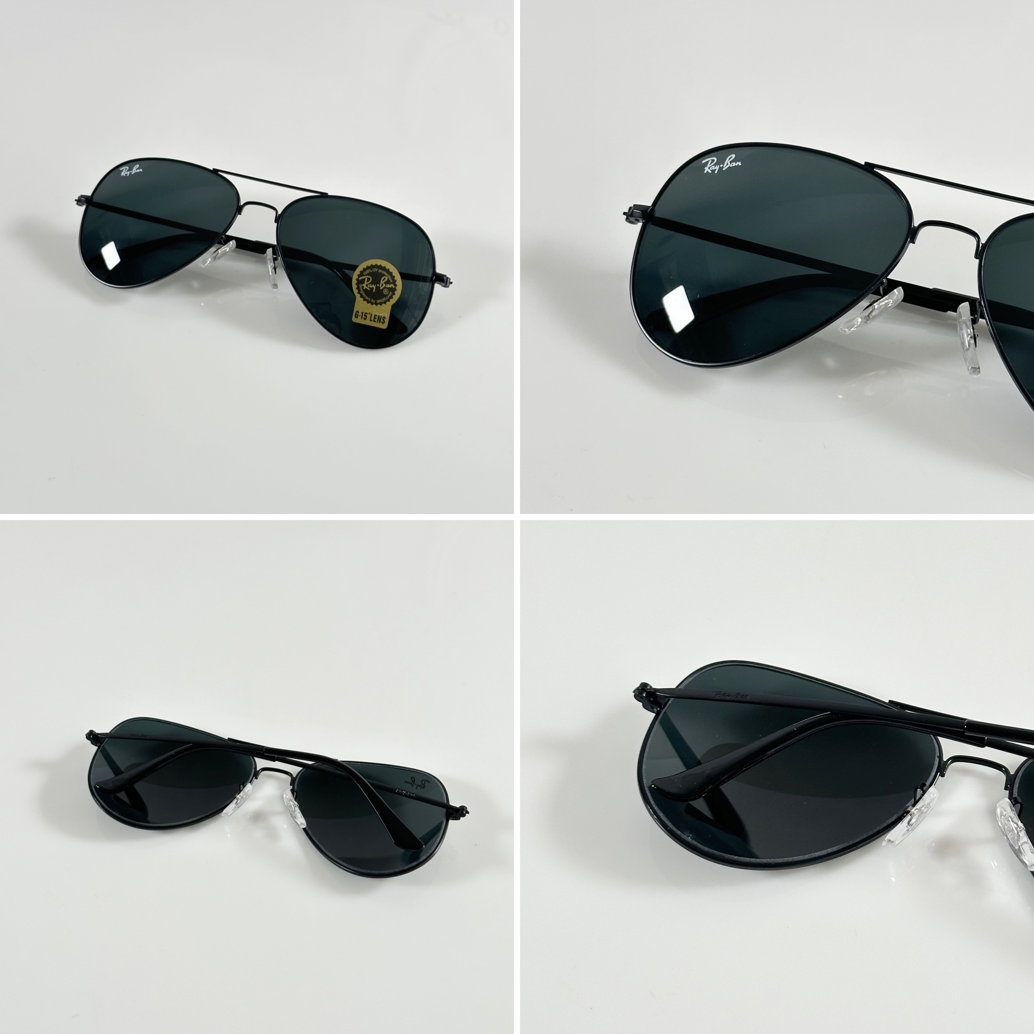 Rayban Aviator 3026 Full Black - Image 2