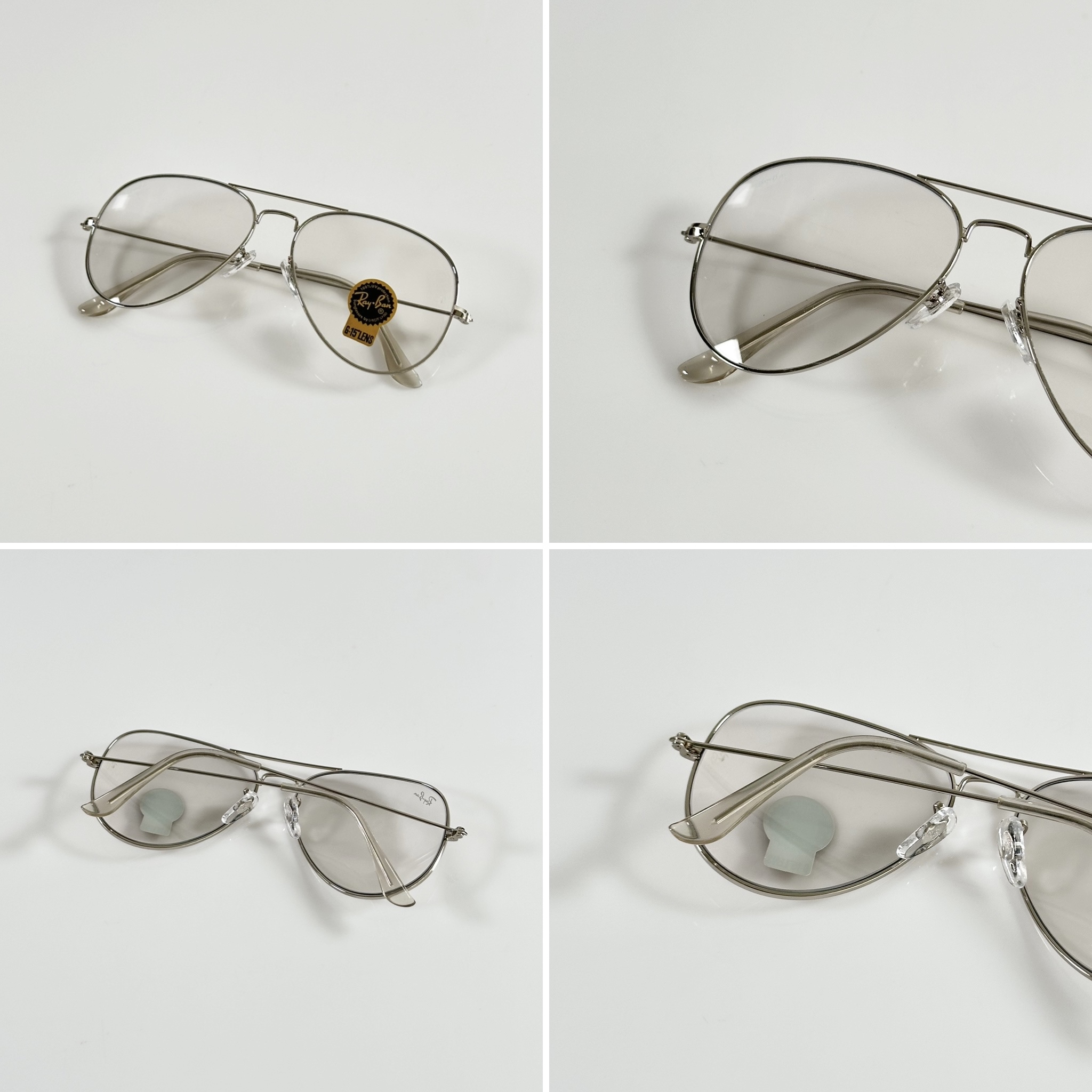 Rayban Aviator 3026 Silver Day Night Colour Change - Image 2