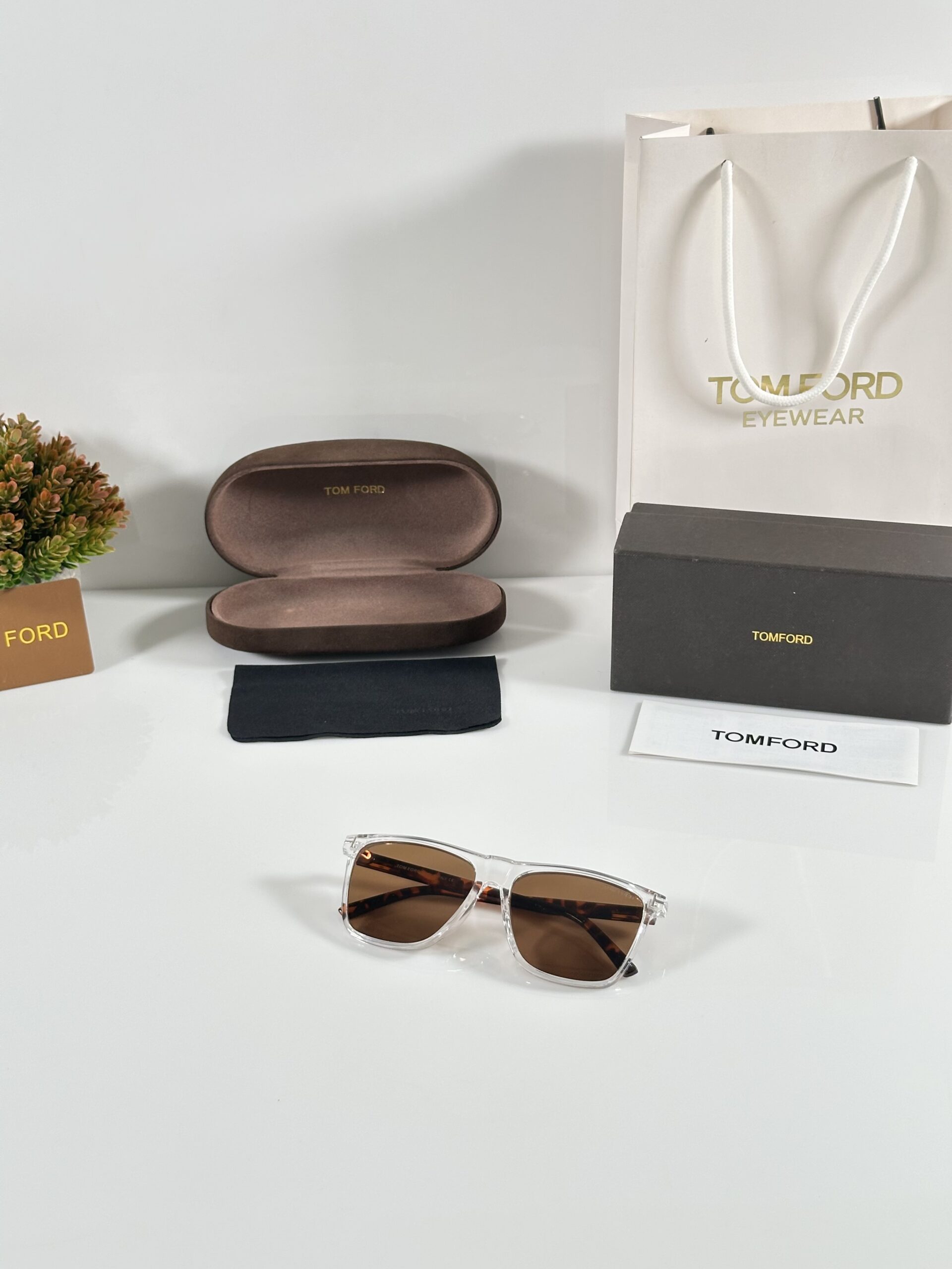 Tomford 602 Tiger Water Brown - Image 4
