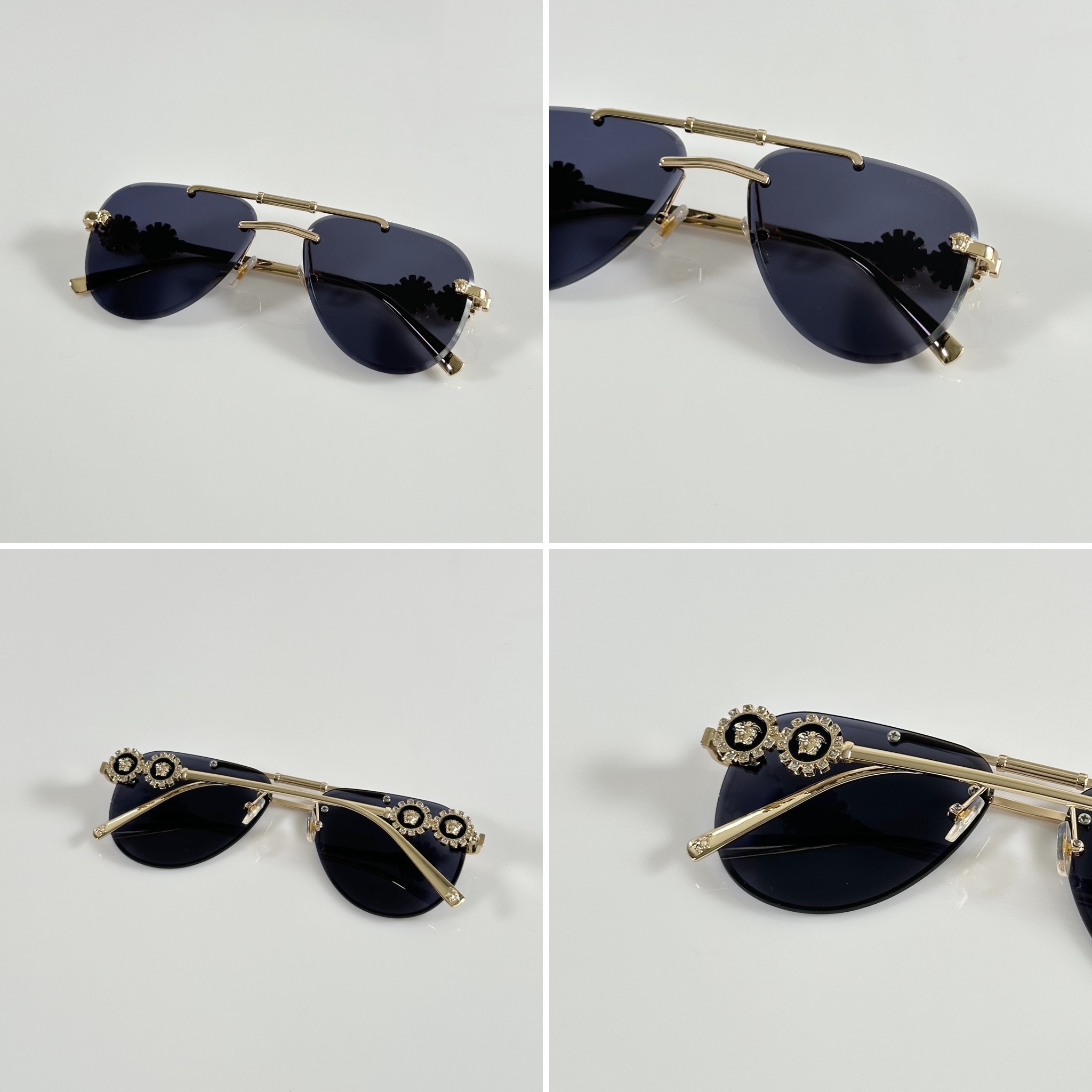 Versace 3096 Gold Black - Image 2