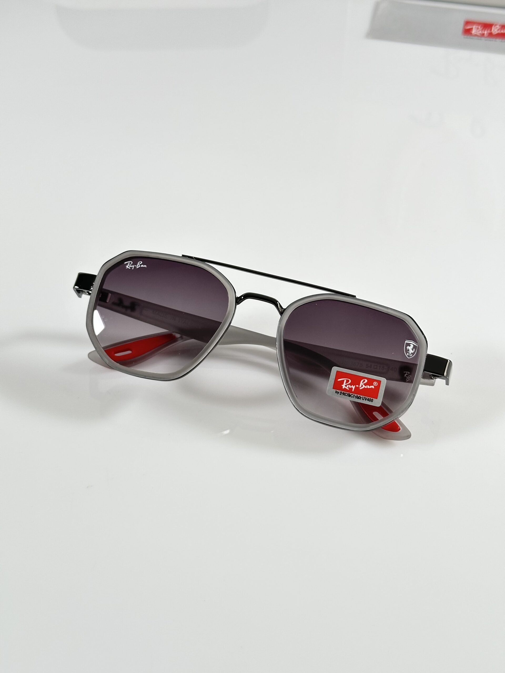 Rayban 3160 Grey Purple - Image 3