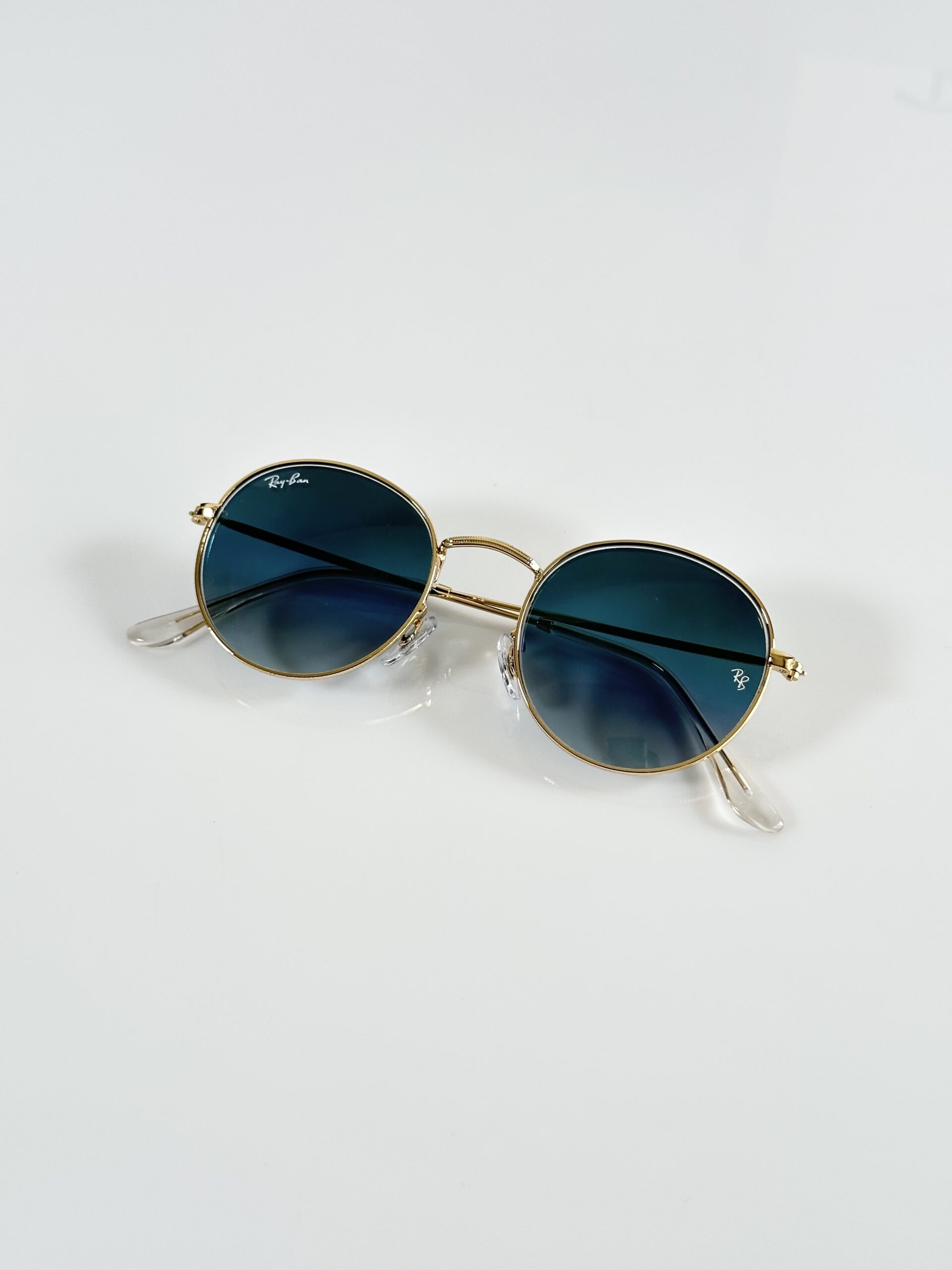 Rayban 3447 Gold Blue (GLASS) - Image 3
