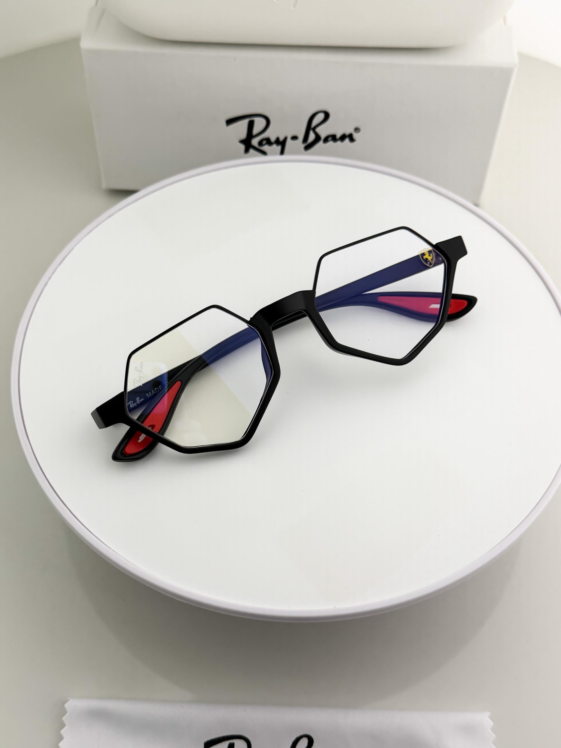 Rayban black plano 007 - Image 4