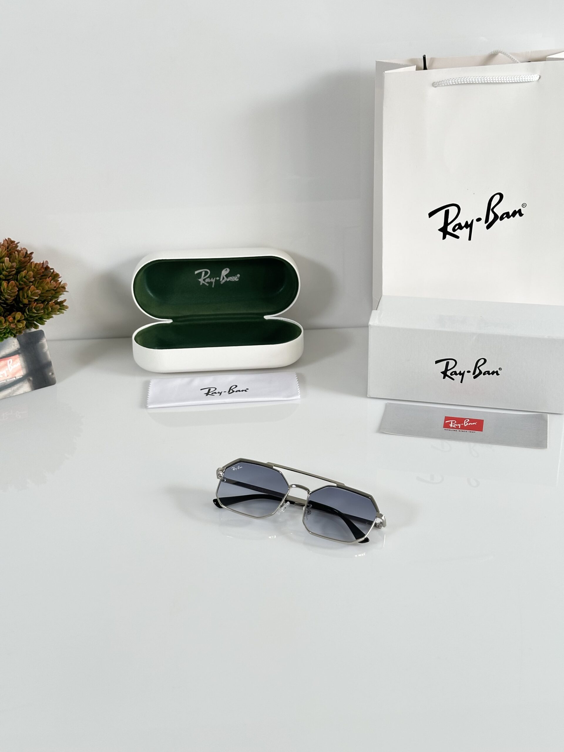 Rayban Reverse 5404 Silver Blue - Image 4