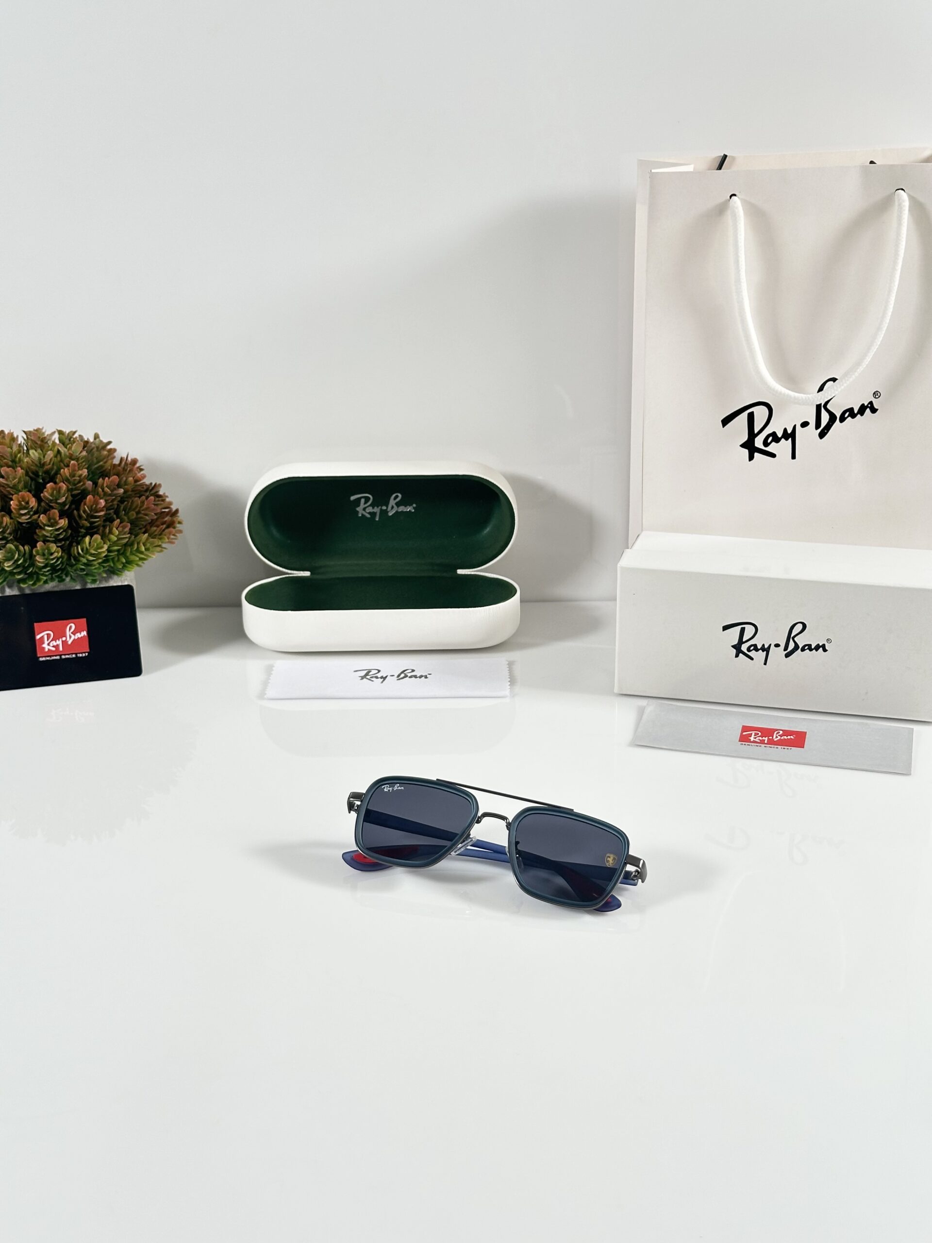 Rayban 06 Blue Black - Image 4