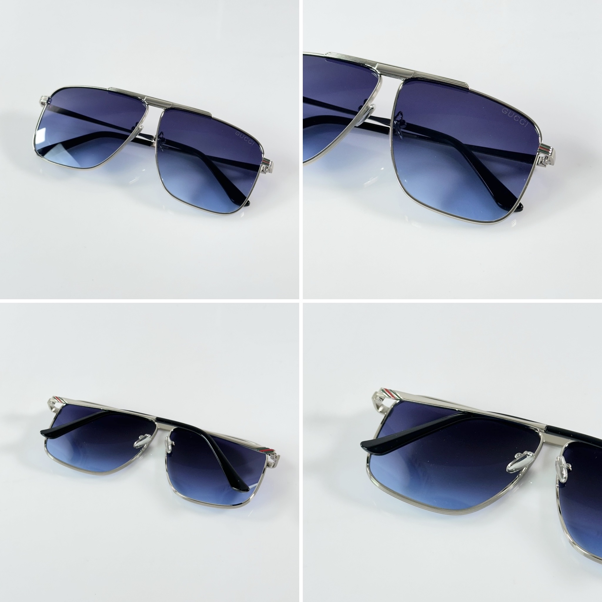 Gucci_0840_Silver_Blue - Image 2