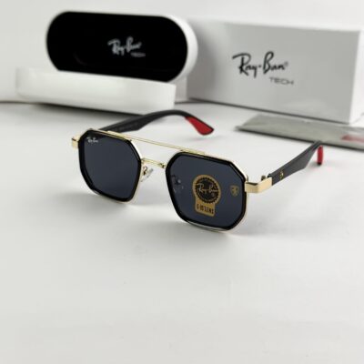 RAYBAN GOLD BLACK 09