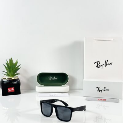 Rayban Foldable 4106 Mate Black