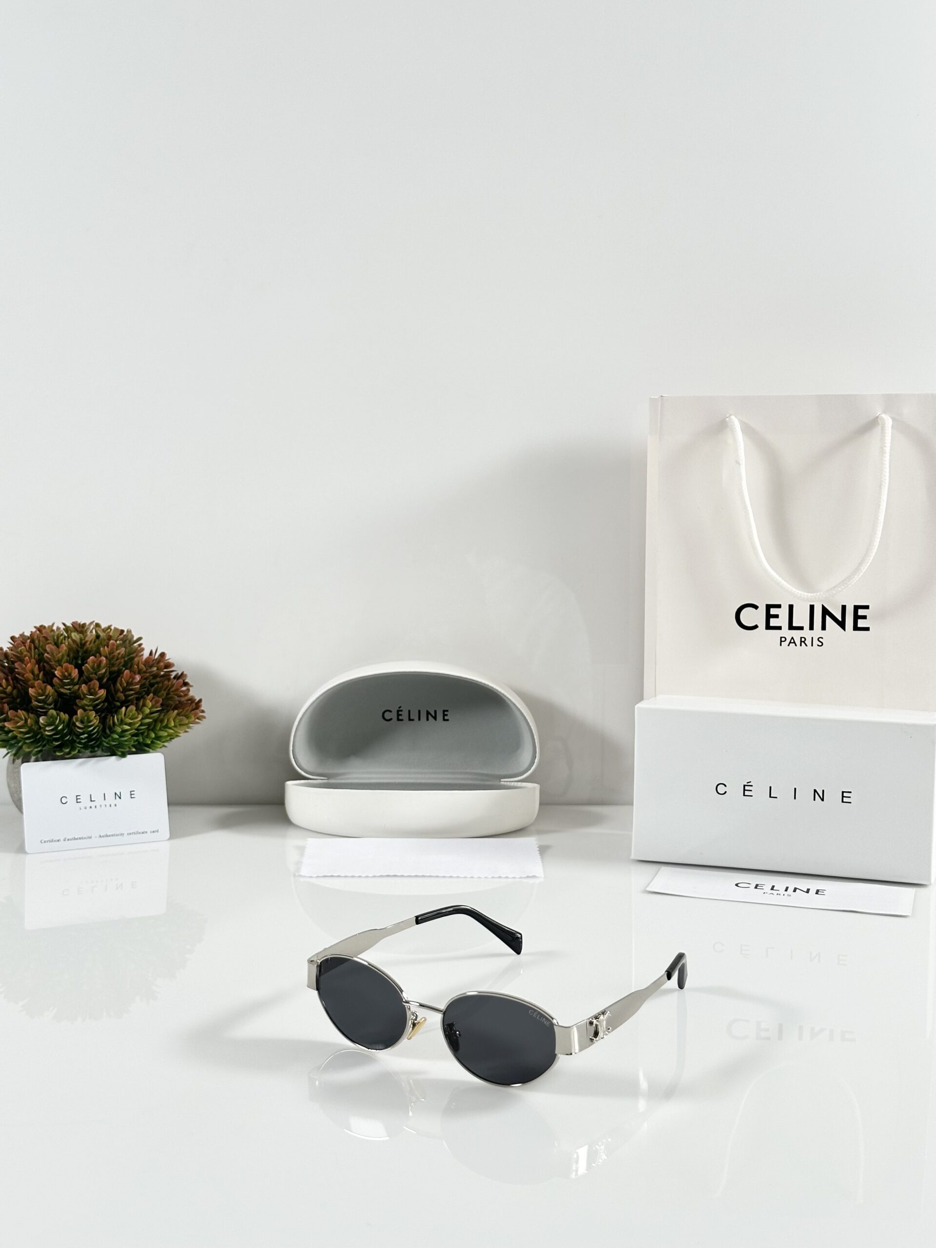 Celine WMNS 1006 Silver Black