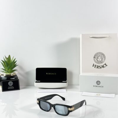 Versace 3349 Black Silver Mercury