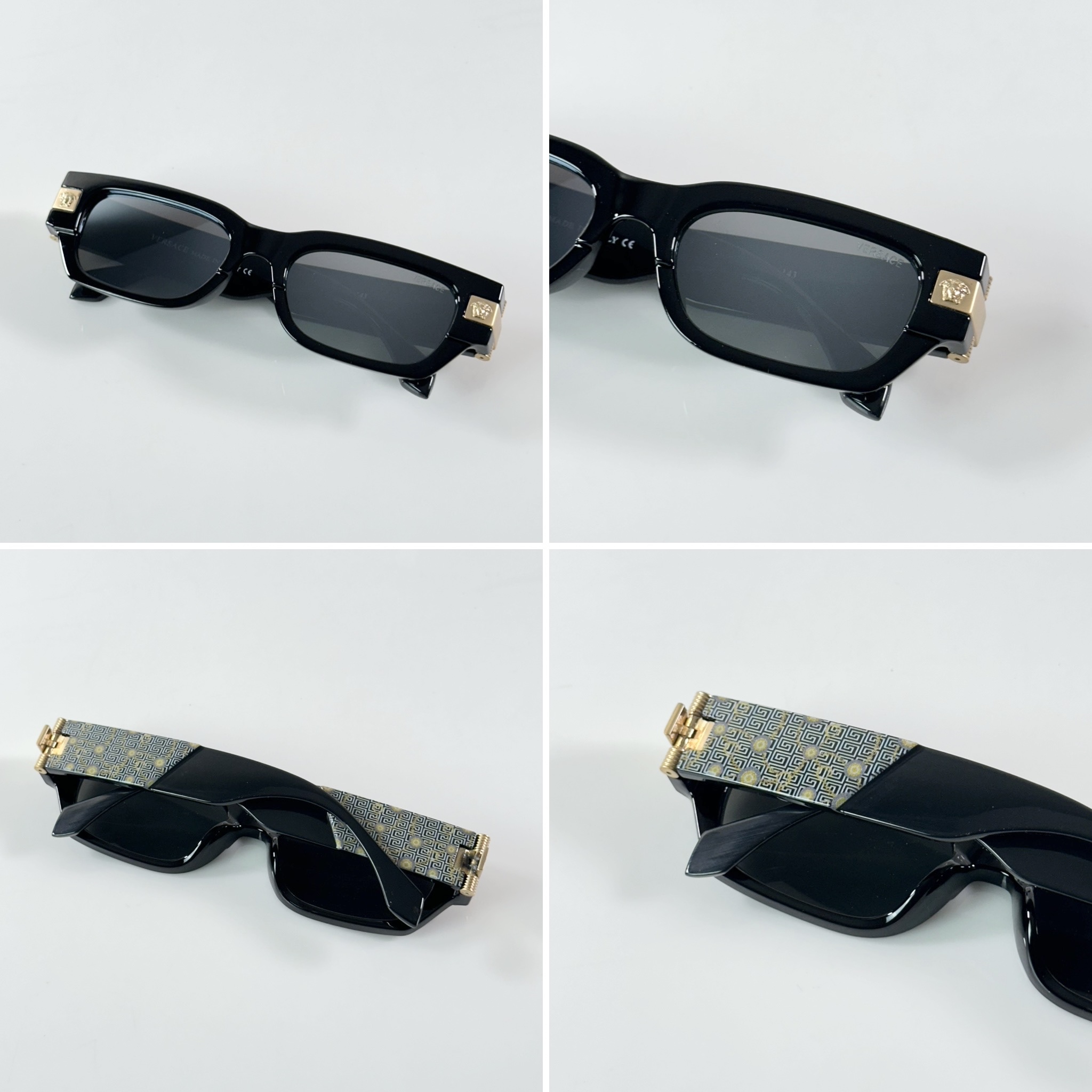 Versace 3349 Black Silver Mercury - Image 2