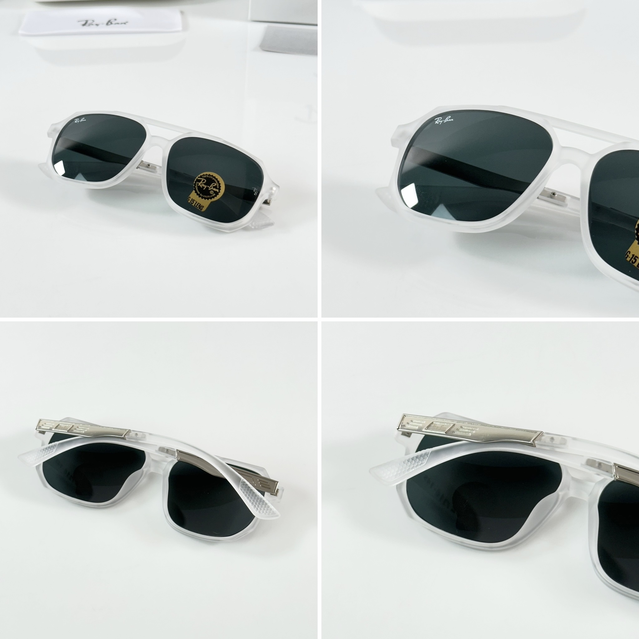 Rayban 4605 Ice Black GLASS - Image 2