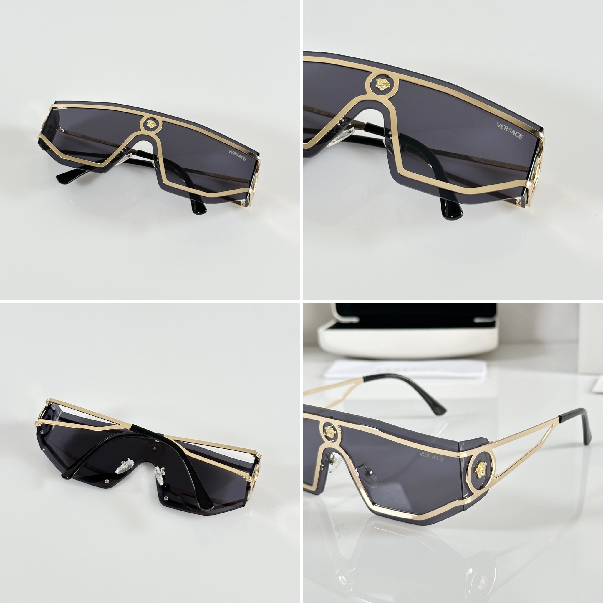 Versace 8037 Gold Black - Image 2