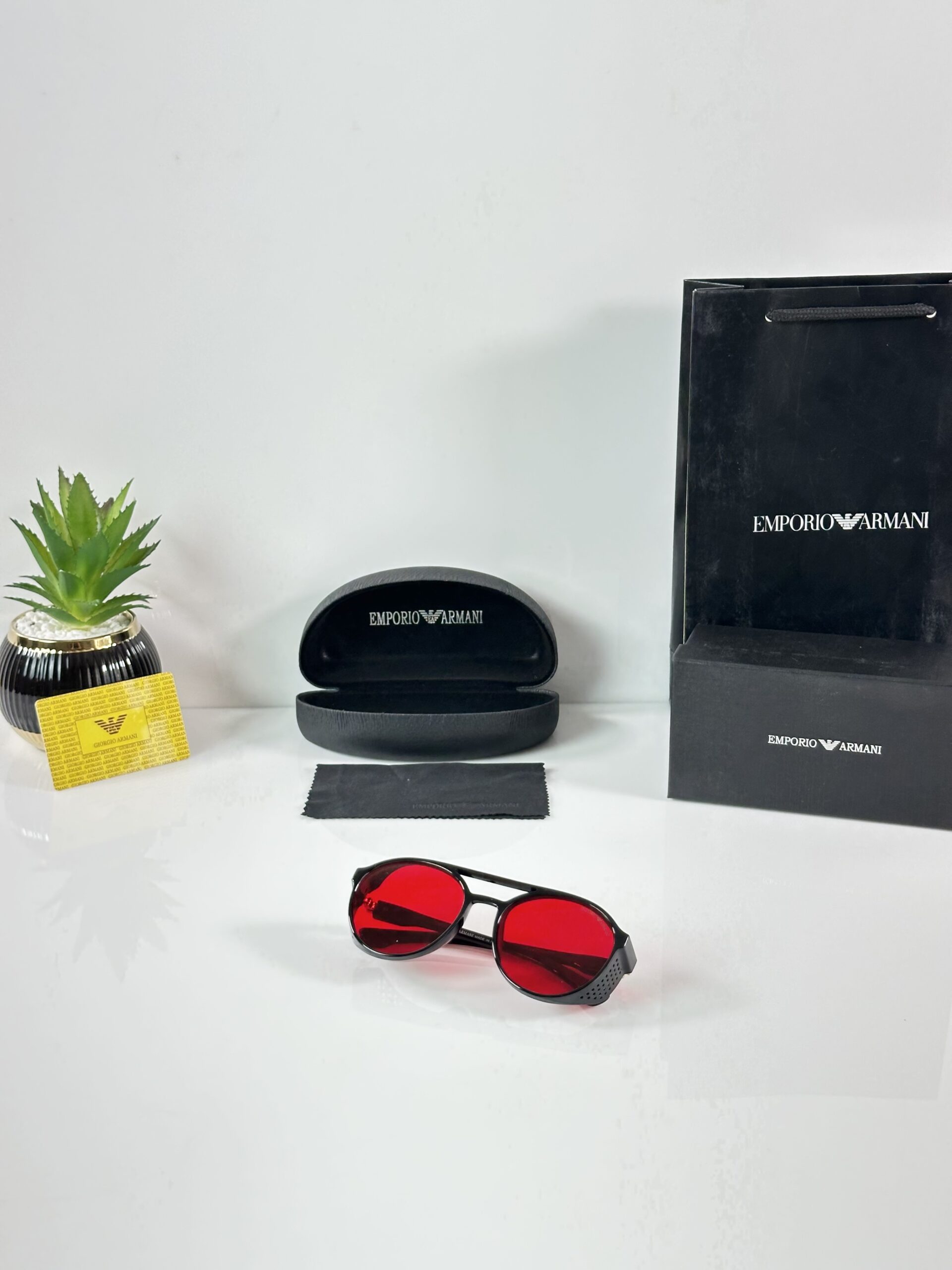 Emporio_Armani_7373_Black_Red - Image 4